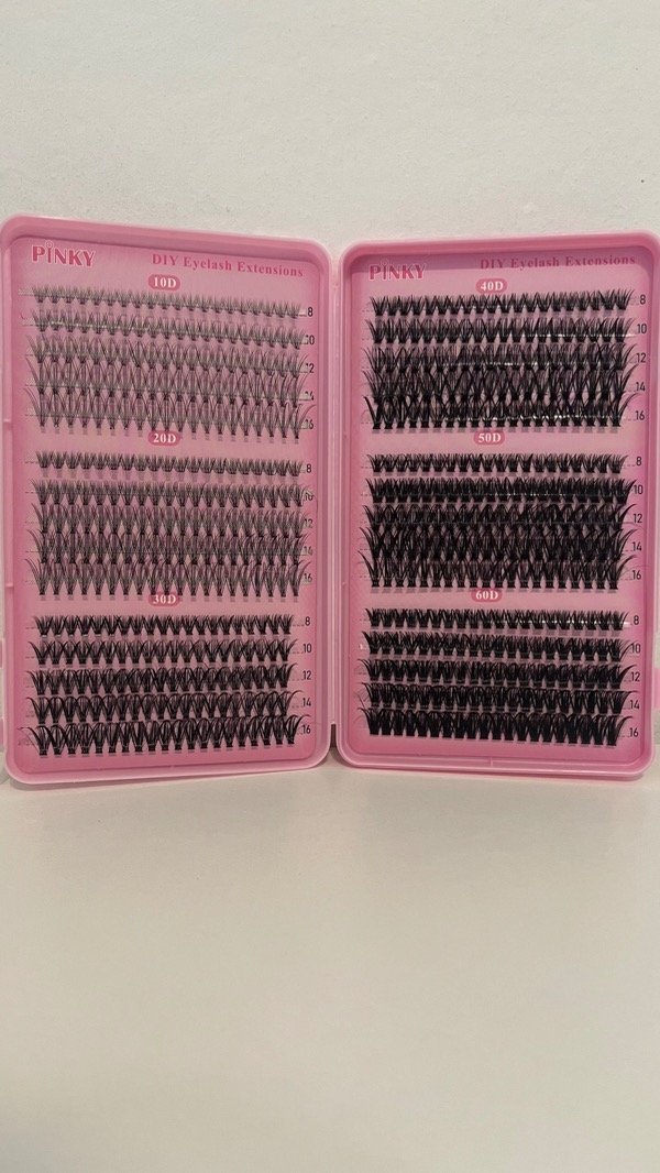 Producto - Libro de pestañas Pinky - 10D al 60D