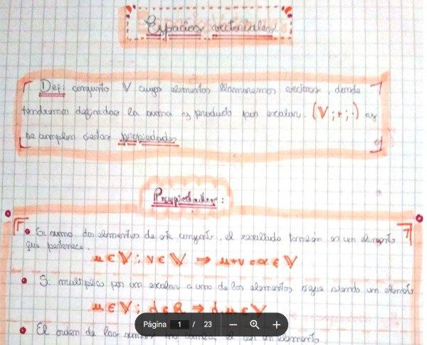 Producto - Algebra I: Espacios vectoriales y Números complejos