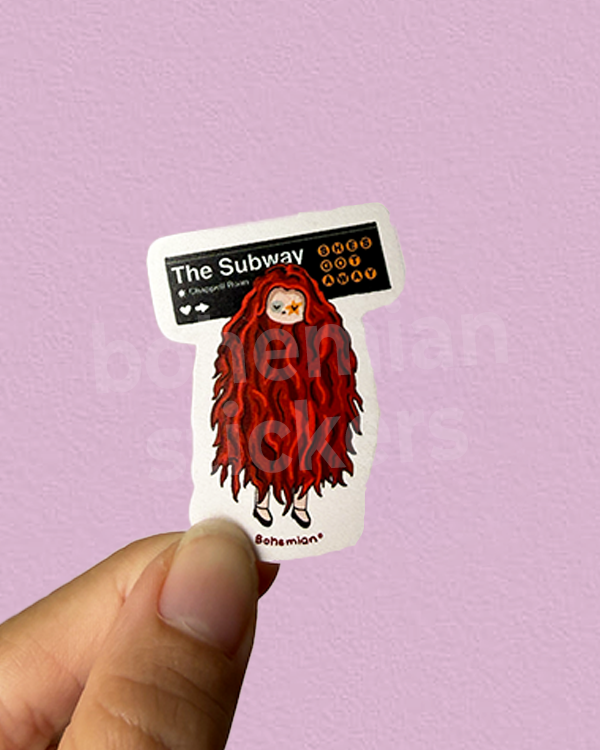 Producto - THE SUBWAY - Sticker Individual de Chappell Roan