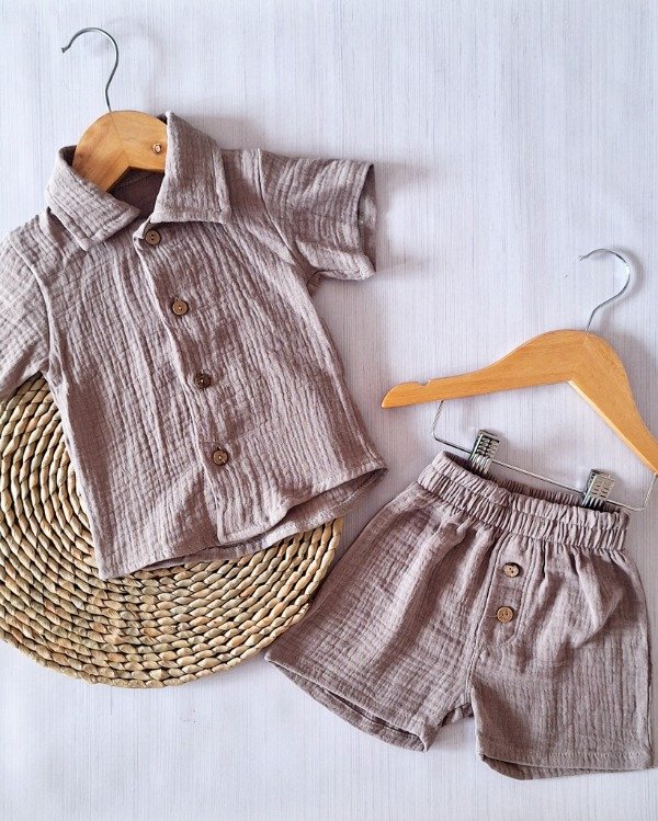 Producto - Conjunto BABY COTTON (gris)