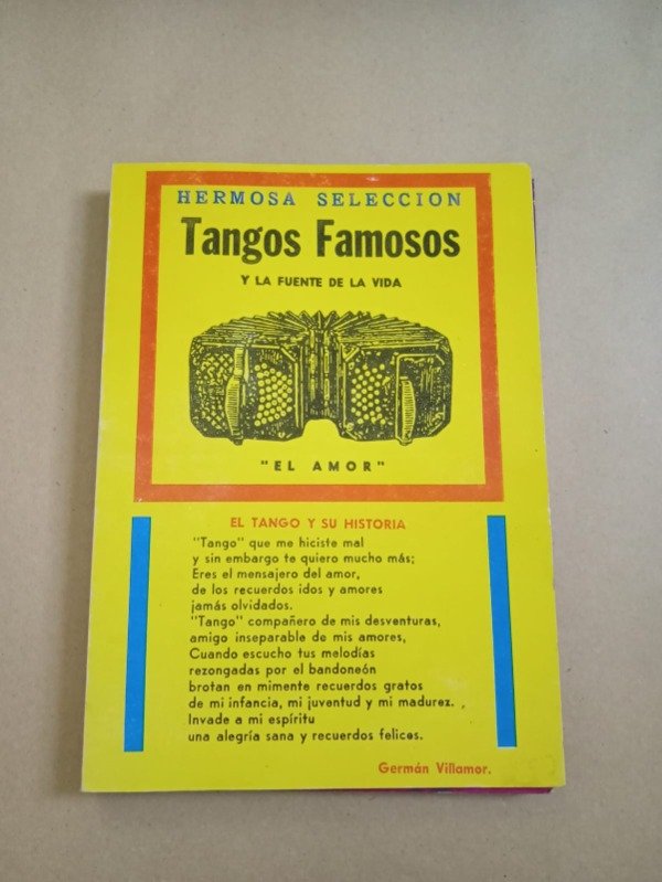 Producto - Tangos famosos y la fuente de la vida - Autores varios - Ritmos del Ande 1991 - 0
