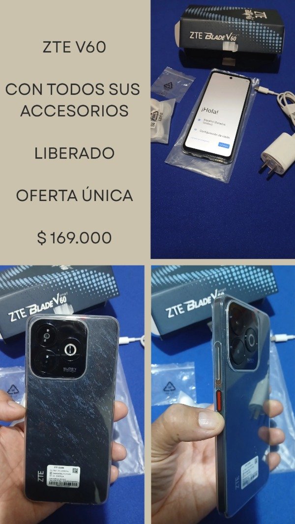 Producto - ZTE V60 BLACK