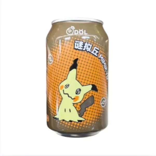 Producto - Gaseosa QDOL Edicion Pokemon Mimikyu Sabor Cafe 330ml