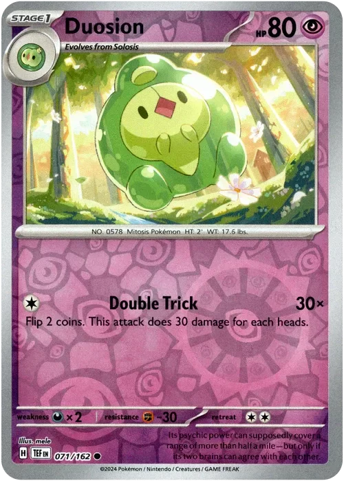 Producto - Duosion - 071/162 - Temporal Forces - Reverse Holo