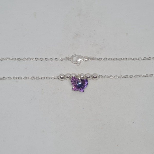 Producto - Collar mariposa violeta - 0