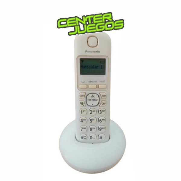 Producto - TELEFONO PANASONIC KX-TGB210 INALAMBRICO-COLOR BLANCO USADO