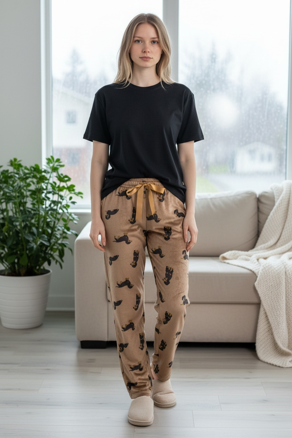 Producto - PANTALÓN POLAR SOFT PERRO SALCHICHA