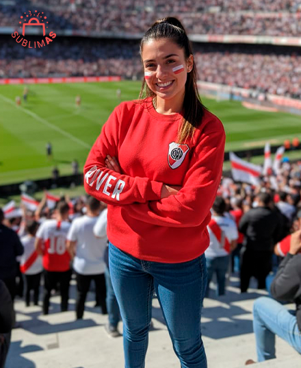 Producto - Buzo cuello redondo River plate