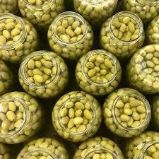 Producto - Aceitunas Verdes con carozo Nro 1 Frasco x 2Kg