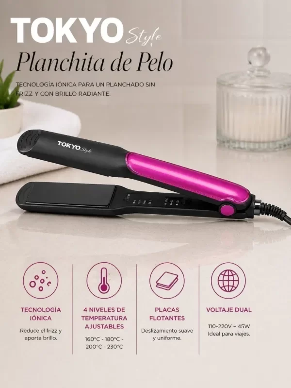 Producto - PLANCHITA DE PELO TOKYO STYLE - 0
