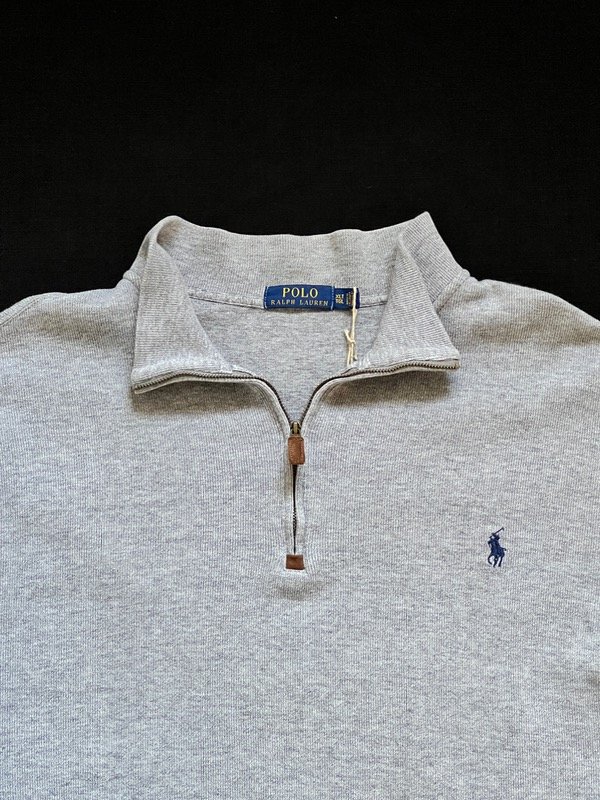Producto - Polo Ralph Lauren, Sweater medio cierre half zip, talle XXL