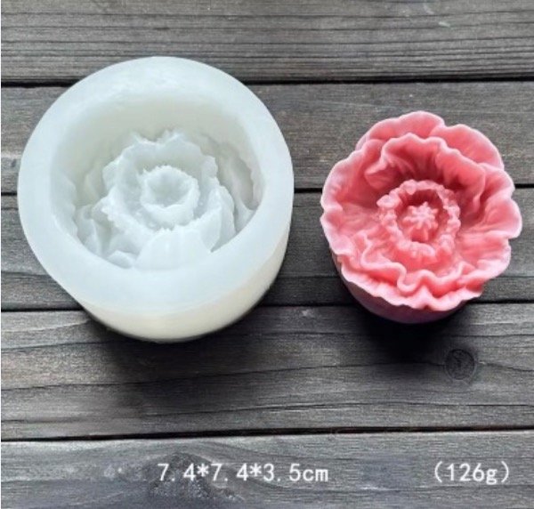 Producto - MOLDE ROSA FLOR (COD. 2F7)