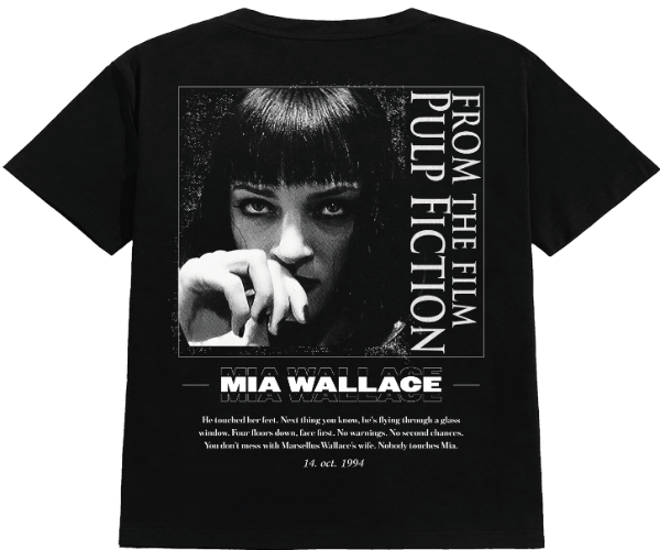 Producto - Pulp Fiction. No One Touches Mia. Regular