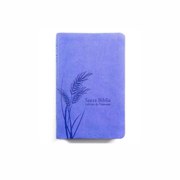 Producto - BIBLIA DE PROMESAS RVR1960 TAMANO MANUAL - IMITACION PIEL LAVANDA SIN CIERRE