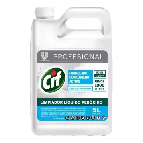 Producto - CIF LIMPIADOR PEROXIDO U 5 L