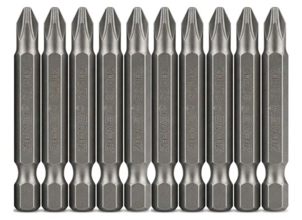 Producto - HE1578 JUEGO DE PUNTAS  DE DESTORNILLADOR  PHILIPS PH2  X10