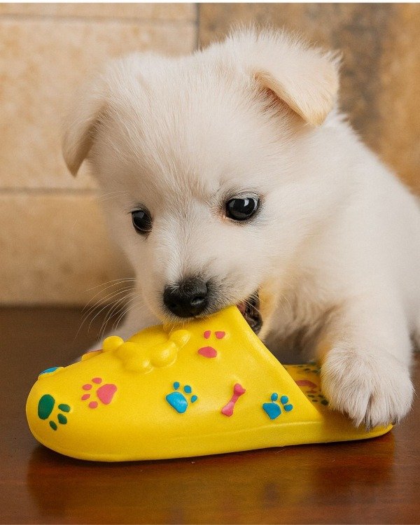 Producto - Juguete para Mascota con Chifle Pantufla