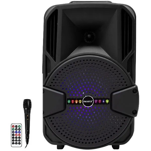 Producto - Prosper P 1088 8 2000 Watts Pmpo Con Bluetooth USB Fm Preta