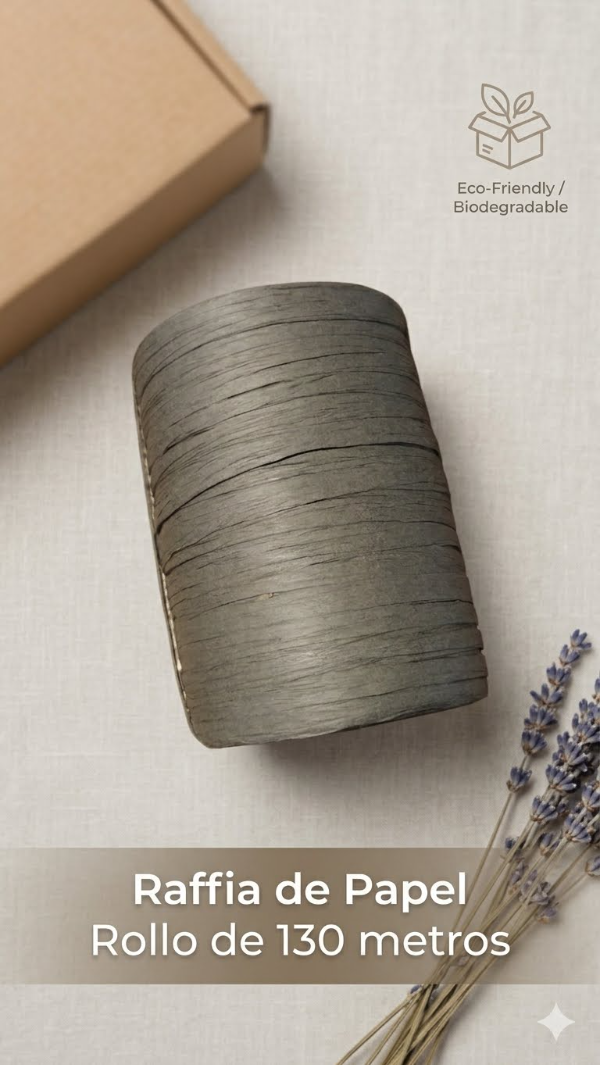 Producto - Raffia de Papel Bobina 130 metros
