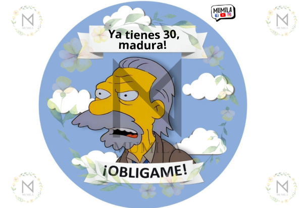 Producto - Lamina comestible Simpsons Madura EN STOCK