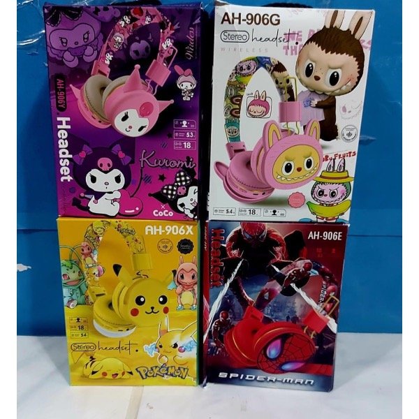 Producto - Auriculares labubu kuromi pokemon spiderman