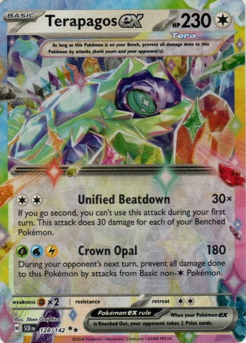 Producto - Terapagos ex - 128/142 - Stellar Crown - Holo