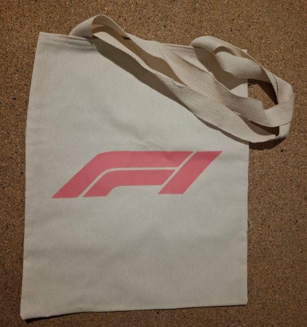 Producto - TOTEBAG LOGO F1 ROSA