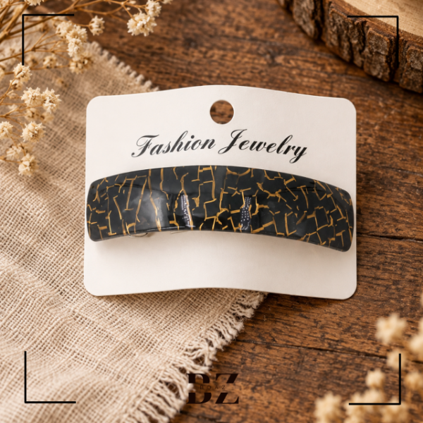 Producto - HEBILLA FRANCESA X 12 PCS RECTANGULAR BLA Y NEGRO - 2129-4 - 0