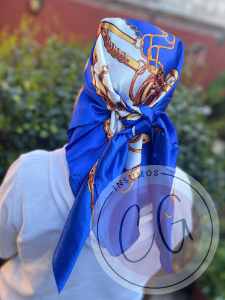 Producto - Pañuelo Azul Francia XXL