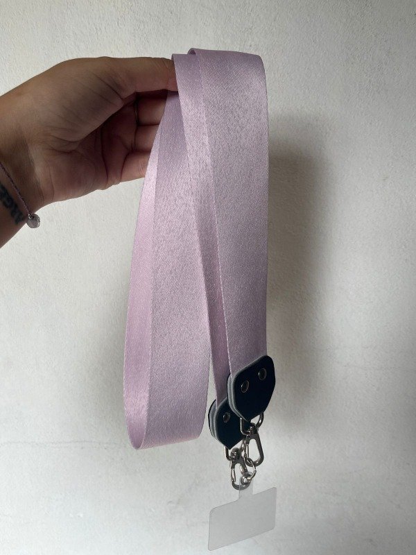 Producto - Correas largas lila pastel