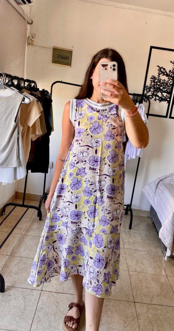 Producto - Vestido largo estampado