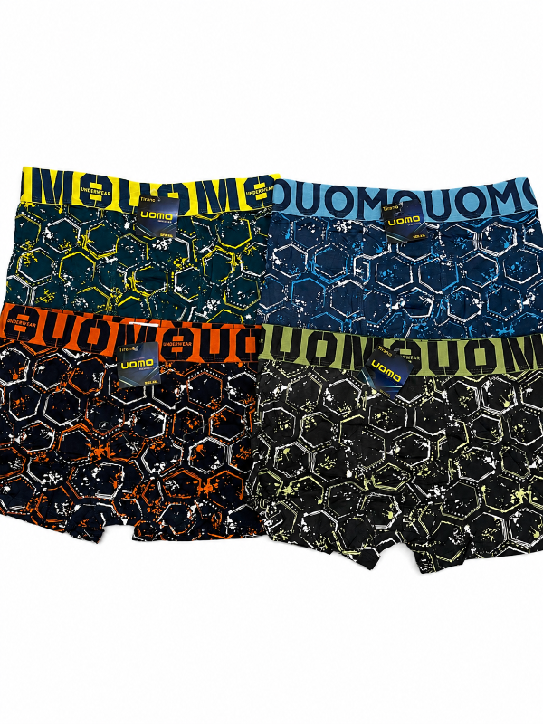 Producto - Boxer UOMO estampado x6