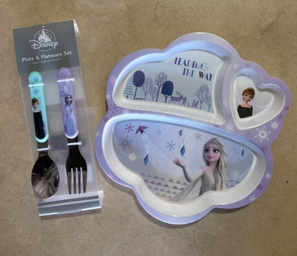 Producto - Set de Plato y Cubierto Frozen