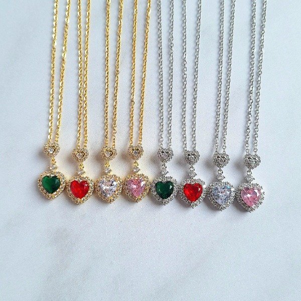 Producto - Collares double heart - 19