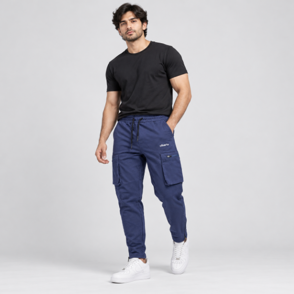 Producto - Pantalón Cargo Furtivo Unisex  Azul - 7