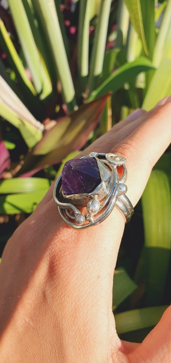 Producto - ANILLO PICO - Amatista