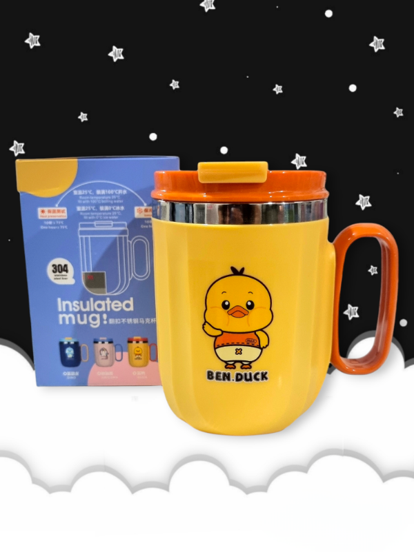 Producto - Taza térmica con tapa: patito