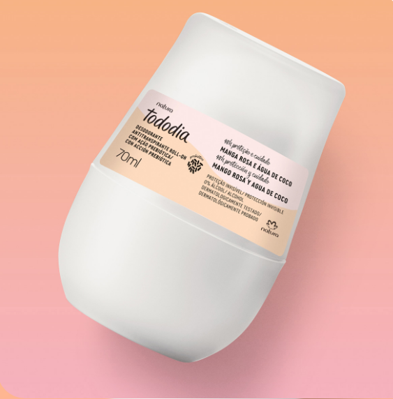 Producto - "Mango Rosa y Agua de Coco" Desodorante Roll-on Tododia 70 ml