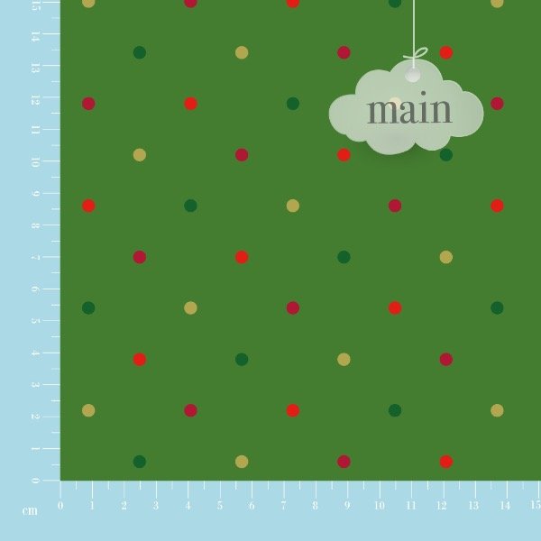 Producto - Lunares Navideños Verde