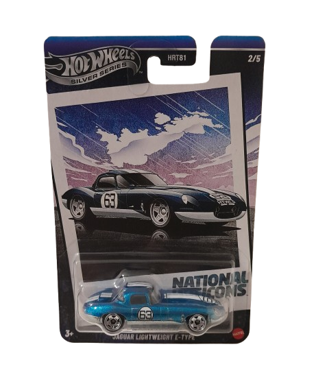 Producto - Hot Wheels National Icons Jaguar Lightweight E Type 1/64