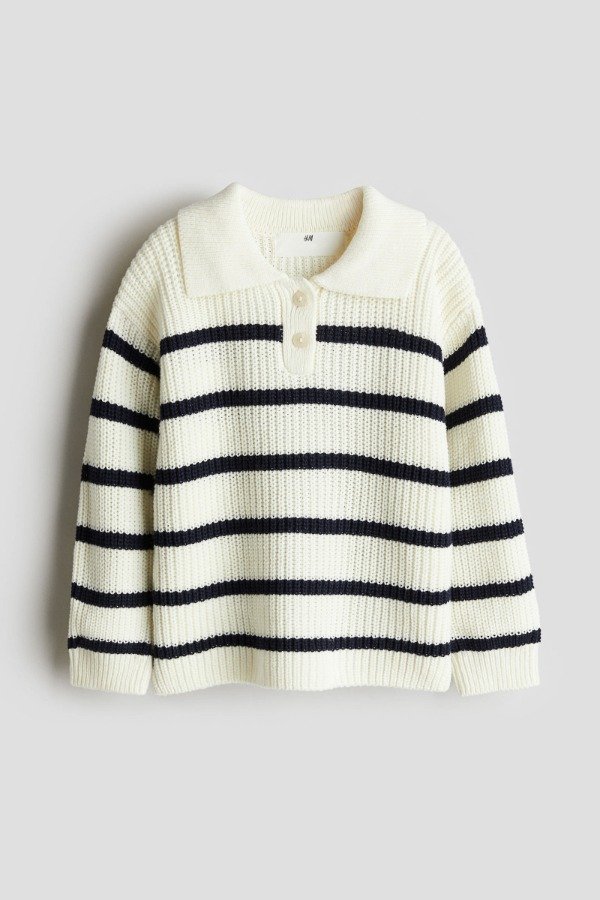 Producto - Sweater HyM tejido rayado