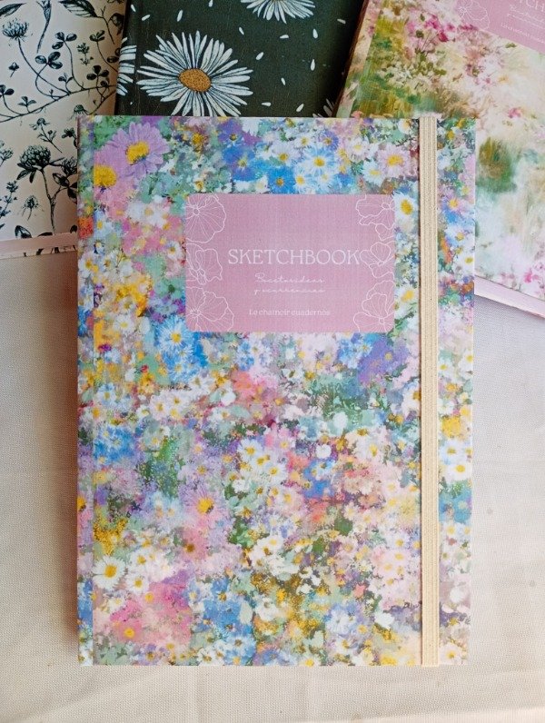 Producto - SketchBook A5 Flores cute - 0