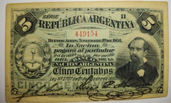 Producto - Fraccionario 5 centavos B1009 a - 0