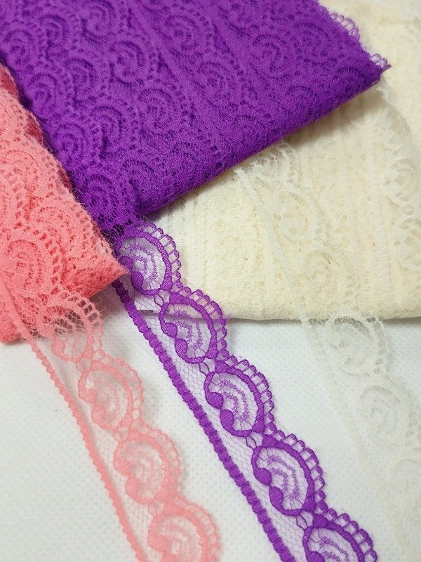 Producto - Puntilla color 2.5 cm