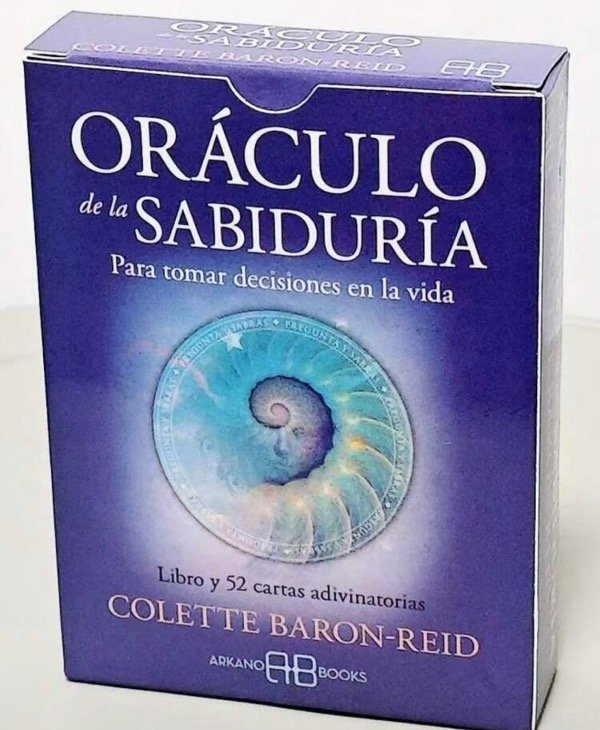 Producto - Oráculo de la Sabiduría 52 Cartas + Libro