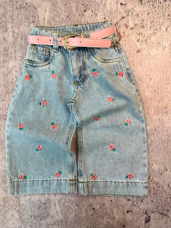 Producto - WIDE LEG BORDADO ROSAS