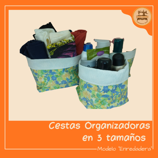 Producto - Cestas Organizadoras - "Enredadera"  x 3 unidades