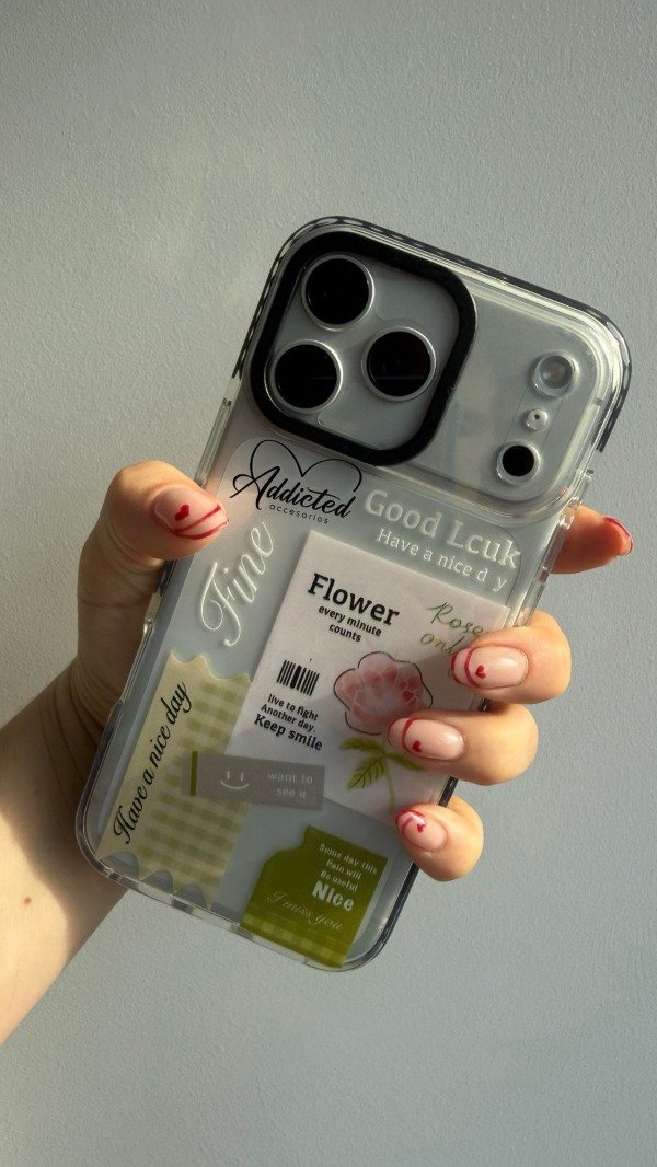 Producto - Case evogen diseño flower
