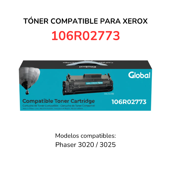 Producto - Tóner compatible con Xerox - 106R02773