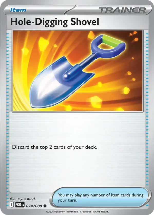 Producto - Hole-Digging Shovel (074/088) [Mega Evolution: Perfect Order]